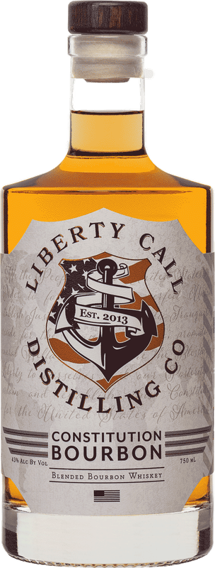 Liberty Call Distilling Special Reserve Small Batch Whiskey Bullet Bottle  750 mL — Keg N Bottle